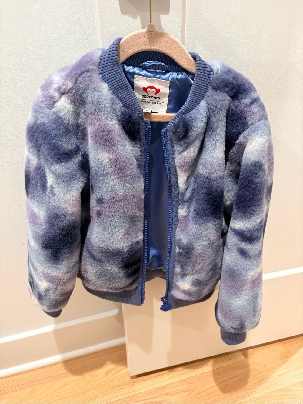 Like new Appaman Faux Fur Bomber Jacket 6